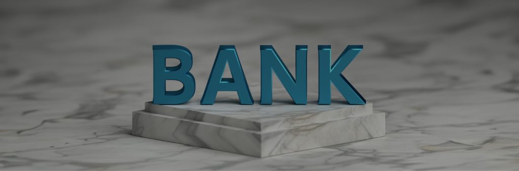 המילה BANK באנגלית על שיש